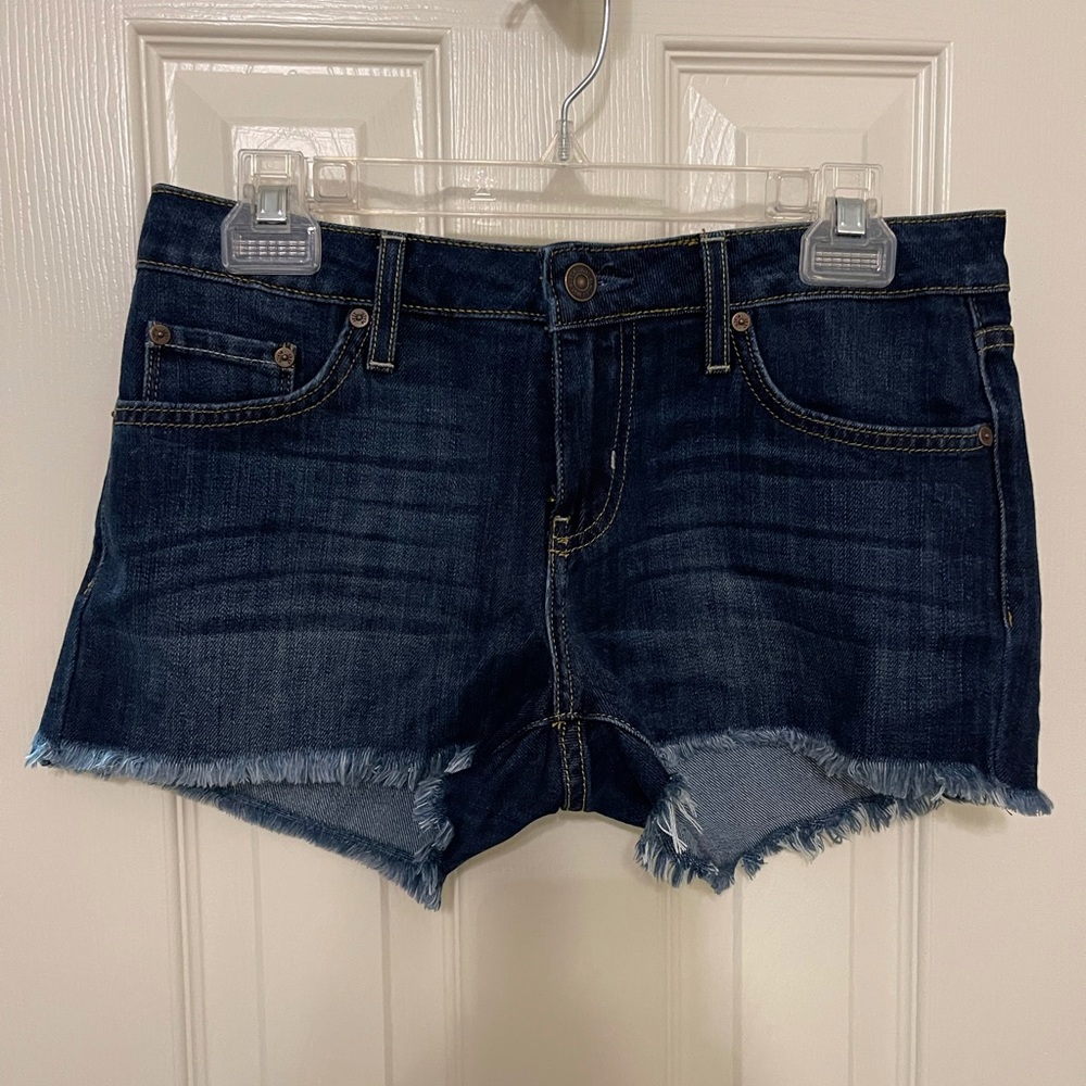 Just Black Jean Shorts! Size 27.